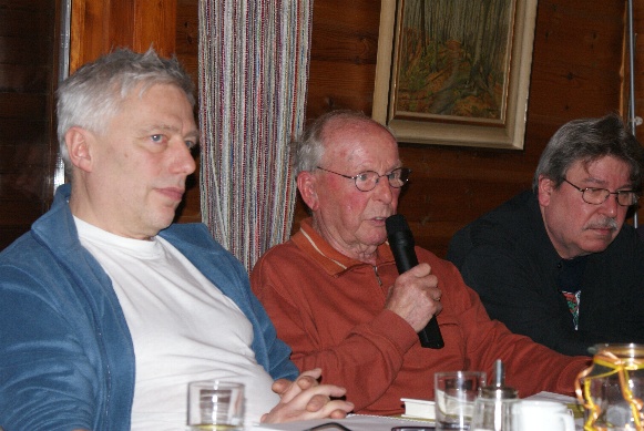 von links: Günter Bischoff, Artur Knab, Norbert Ziegert