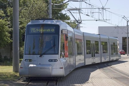 Moderne Straßenbahnen für Düsseldorf