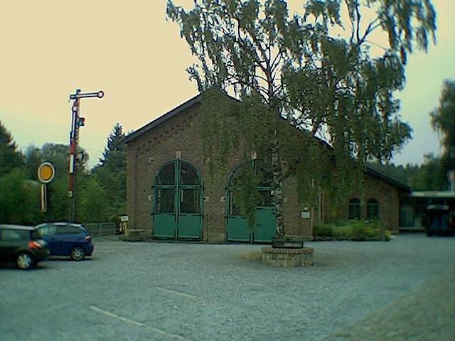 Der Lokschuppen in Hochdahl - ein Eisenbahnmuseum