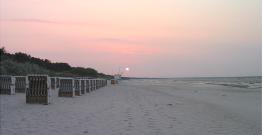 Sonnenuntergang am Strand von Zinnowitz