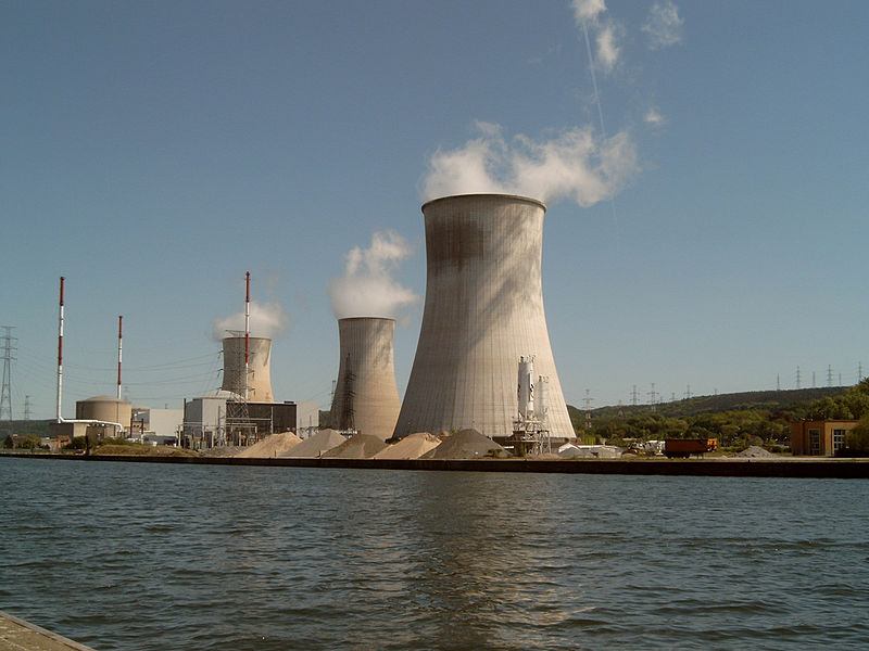 Das Atomkraftwerk Tihange, Bild: Michielverbeek, Wikimedia