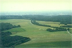 Der Segelflugplatz Wolfsaap aus der Luft